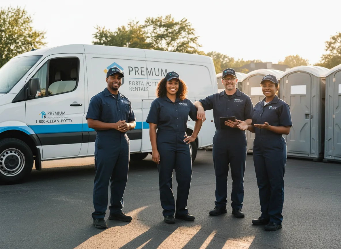 VIP Portable Toilets company in Comins, MI